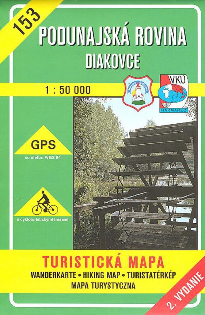 153 Podunajská rovina 1:50000