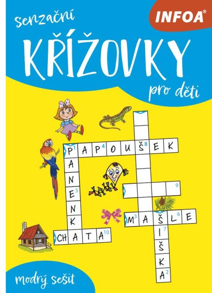 Senzační křížovky pro děti (modré)