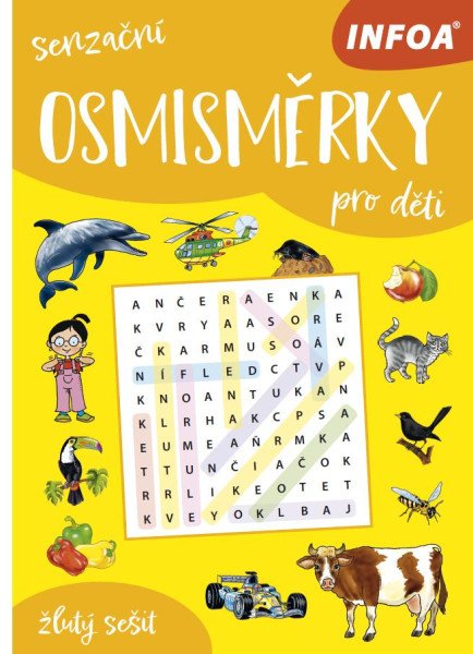 Senzační osmisměrky pro děti - žlutý seš
