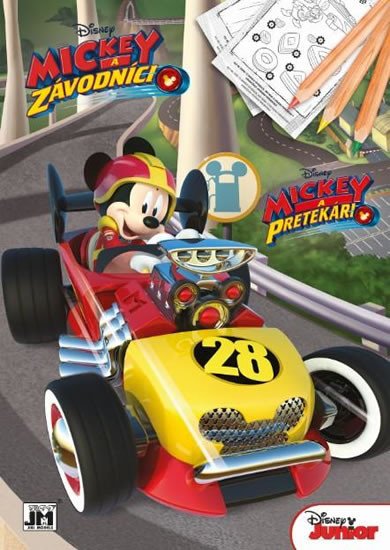 Mickey Mouse - Omalovánky A4