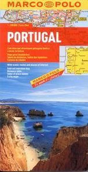 Mapa – Marco Polo – Portugal 1:300000
