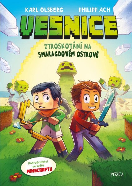Minecraft: Vesnice 1: Ztroskotání na Sm.