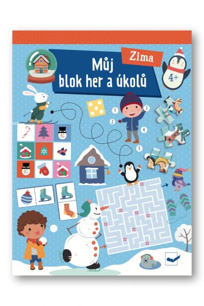 Můj blok her a úkolů Zima 4+