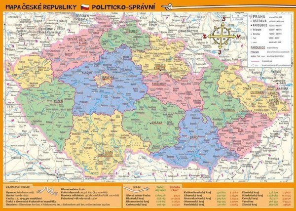Mapa České republiky
