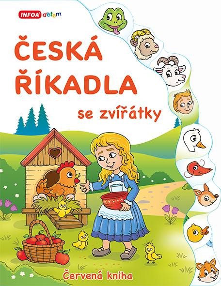 Česká říkadla se zvířátky - Červená knih