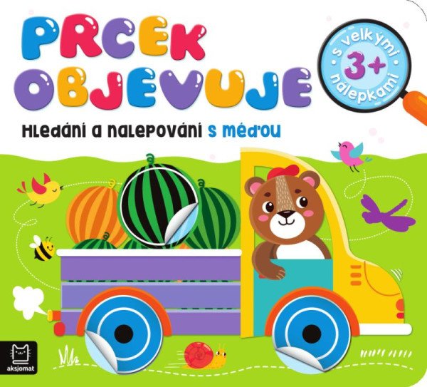 Prcek objevuje - Hledání a nalep. s méďo