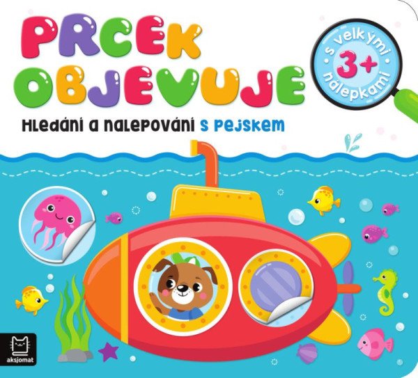 Prcek objevuje - Hledání a nalep. s pejs