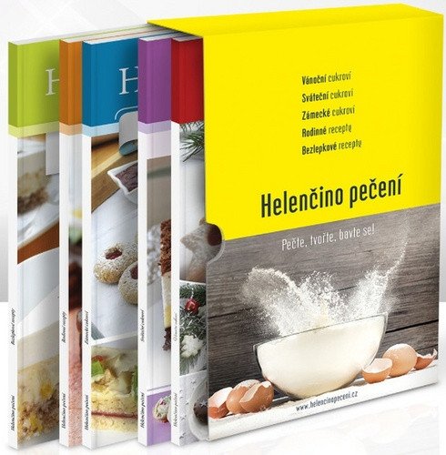 Helenčino pečení - Dárkový box 5 kuchaře