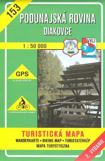 153 Podunajská rovina 1:50000