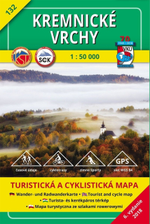 132 Kremnické vrchy 1:50000