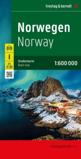 Mapa – Norsko 1:600000
