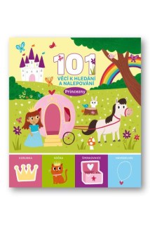 101 věcí k hledání a nalepování Princezn