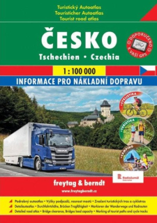 Česko 1:100T turistický+